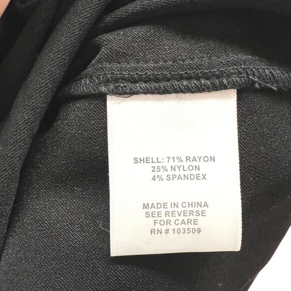 ModCloth Black Belted Sheath Dress Short Sleeve Size Large - Picture 8 of 10